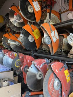 Stihl Husqvarna & Hilti Gas Concrete Saws