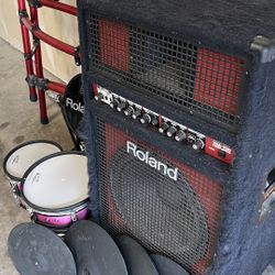 Roland Electric Drums & Amplifier