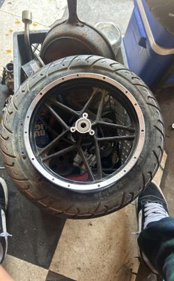 10inch Minibike Rim With Tire