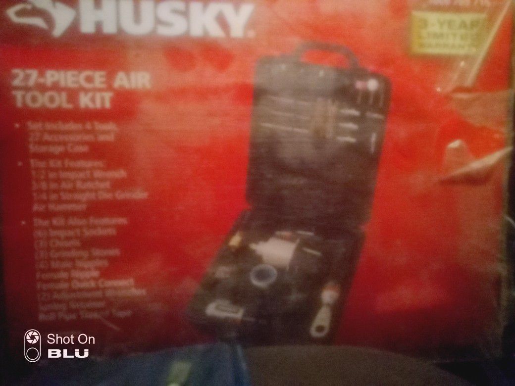 Husky 27 Piece Air Compressor Tool Kit 