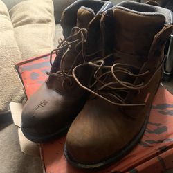 Red Wing Steel Toe Boots