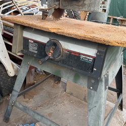 Old Style Craftsman Radial Saw