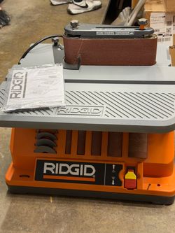 Ridgid Oscillating edge belt sander