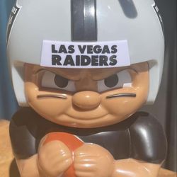 LAS VEGAS RAIDERS BIG SIP 3D WATER BOTTLE