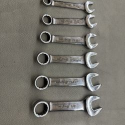 Snapon Stubby Wrench Set 6pcs 