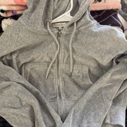 Crop Top Gray Jacket
