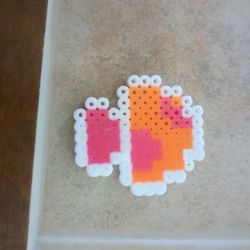 Neon Pink X Orange Mushroom 