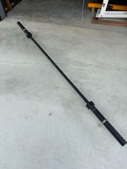 Cap 45Lb Olympic barbell 7ft. $70