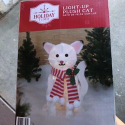 Light-Up Plush Cat 🐈 For Christmas 🎄 