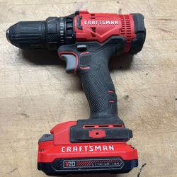 CRAFTSMAN CMCD700 20V Drill with battery