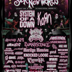 SICK NEW WORLD GA TICKET