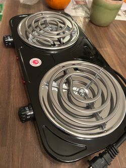 New 2000W Electric Double Burner Portable Stove