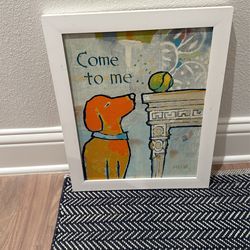 Dog Art. 16” X 13”