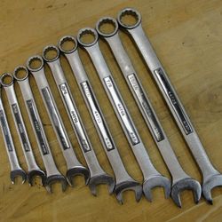 CRAFTSMAN USA 9 PIECE SAE WRENCH SET 