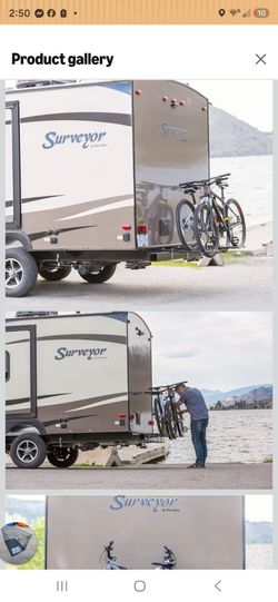 Bike rack for RV