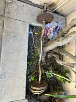 Curl bar with weights