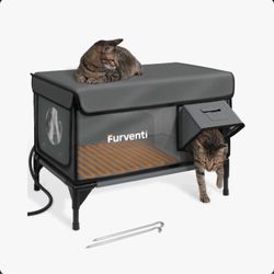 Outdoor Heated Cat House