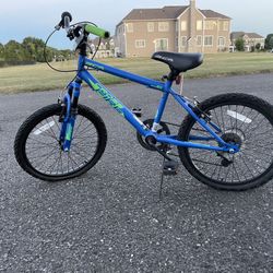 Blue Kids Bike