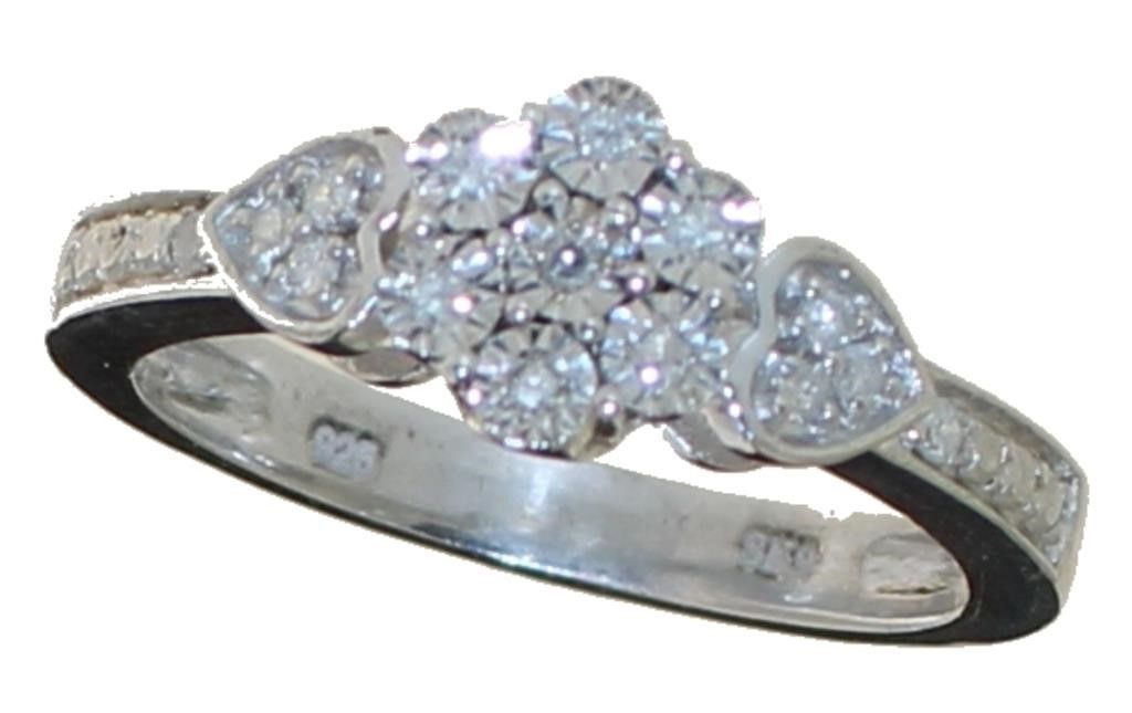 Antique Style Diamond Designer Ring