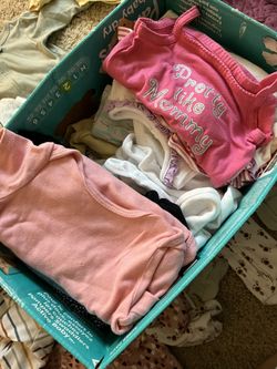 3-9month Babygirl Clothes. BOX FULL