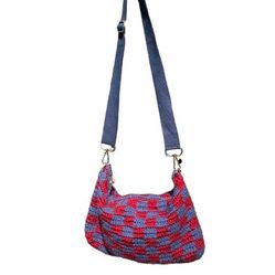 Clarendon Check Convertible Purse with Customizable Straps