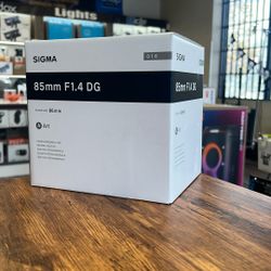 Sigma 85mm F1.4 For Canon 