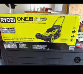 Ryobi ONE+ HP 18V Brushless 16” Push Lawn Mower Kit