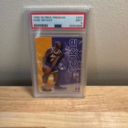 1996 Skybox Premium Kobe Bryant Psa 9