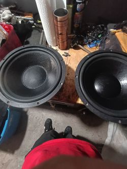 2 vintage subwoofers