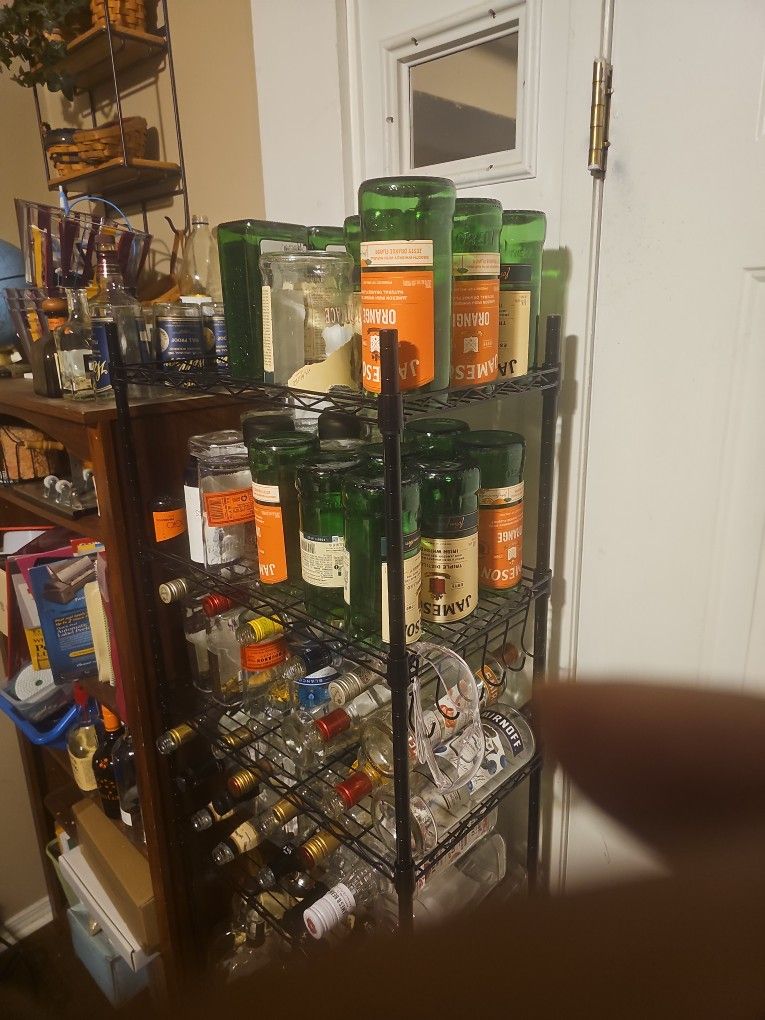 Cut Liquor Bottles For Crafts