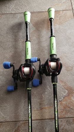 Laser speed spool on a mach 2 rod