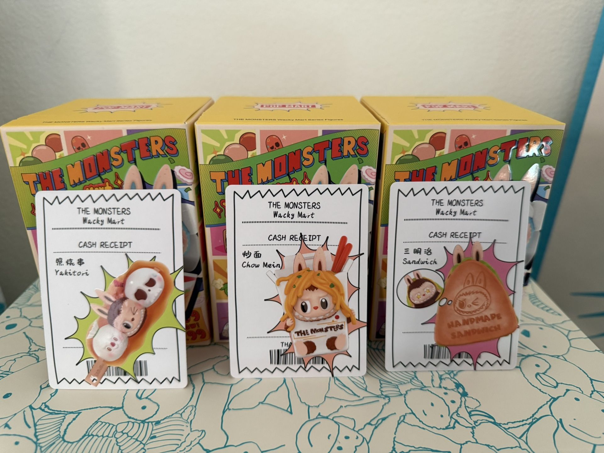 THE MONSTERS Wacky Mart Series Figures