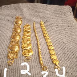 Bracelet - Plated GOLD 23K 