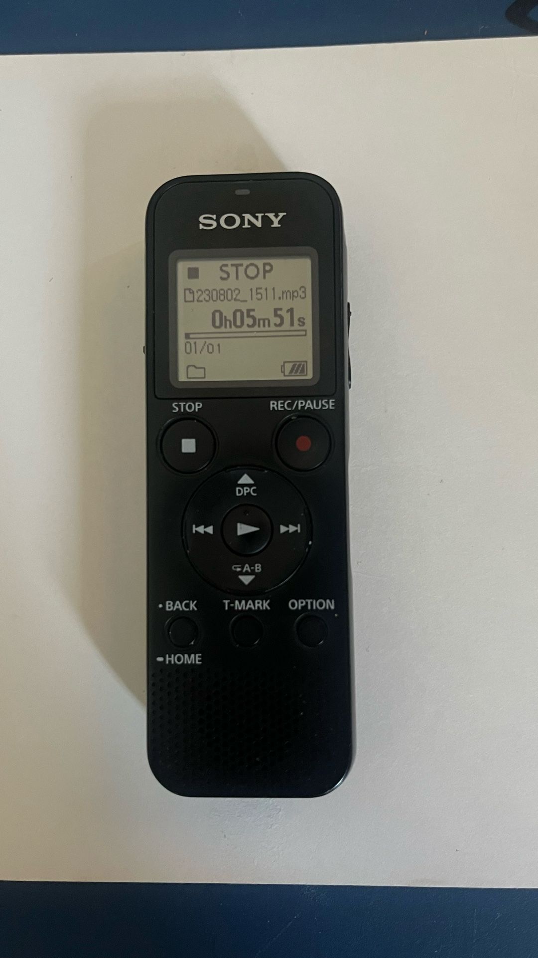Sony ICD-PX470 Stereo Digital Voice Recorder with Built-In USB LIKE NEW