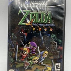 The Legend Of Zelda Four Swords GameCube 