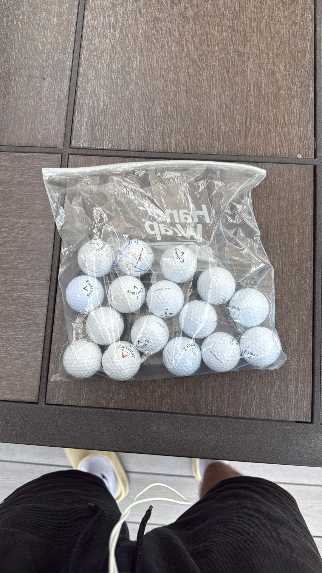 16 Callaway Diablo Golf Balls – $10