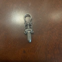 Chrome Heart Dagger Zipper Pendant 