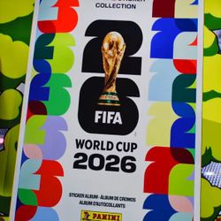 PANINI WORLD CUP ALBUM AND STICKERS WORLD CUP USA CAN MEX 2026