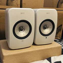 KEF LSX II LT WIRELESS HI-FI MONITOR SPEAKERS ≈ Audiophile Sound, Bluetooth, AirPlay 2, USB-C, TV & Desktop Ready