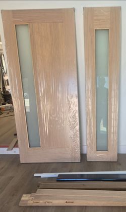 White Oak exterior doors