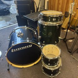 5 Piece Ludwig Element Drum Kit