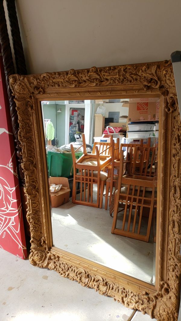 Gorgeous Estate Quality 5 Foot Tall Museum Gold Mirror For In Redwood City Ca Offerup