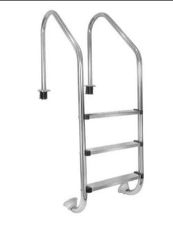 Drill (2) 4 inch pool ladder holes