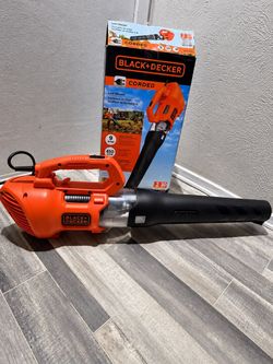 Black+Decker Corded Electric Leaf Blower