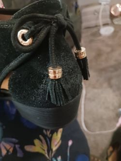 Michael Kors Black Suede Shoe