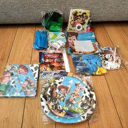 Disney Toy Story Birthday Party Decorations Brand New. Fontana Pickup.
