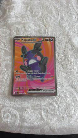 Morpeko EX Pokémon Trading Card