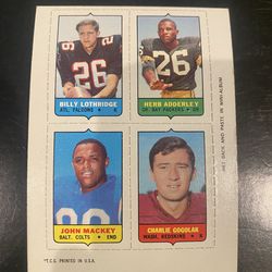 Topps Football Card