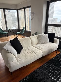 Abisko 91" Sofa - Quartz White