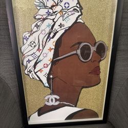 Framed Fashion Art Print